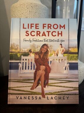 Life From Scratch by Vanessa Lachey - Cream & Brown Cover